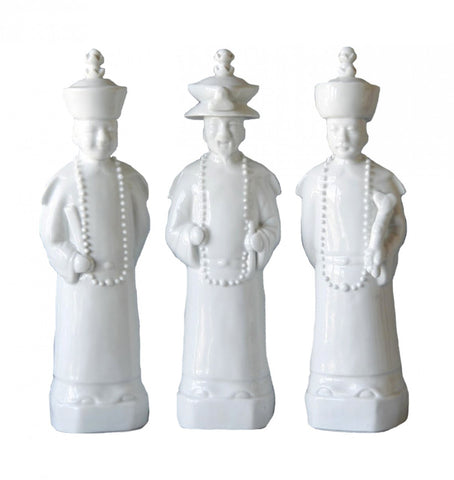 Yangtze Porcelain Figures {Set of 3}