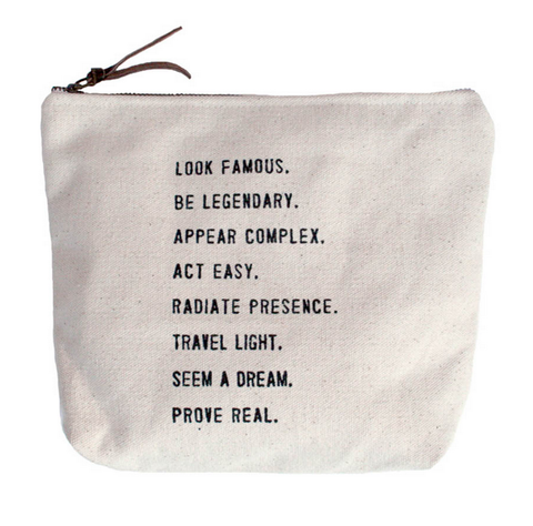 Canvas Quote Bags